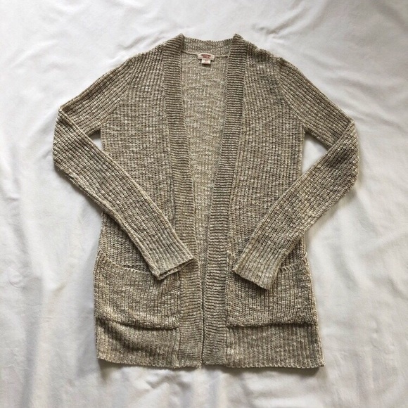 Oatmeal Knit Cardigan - Picture 3 of 4